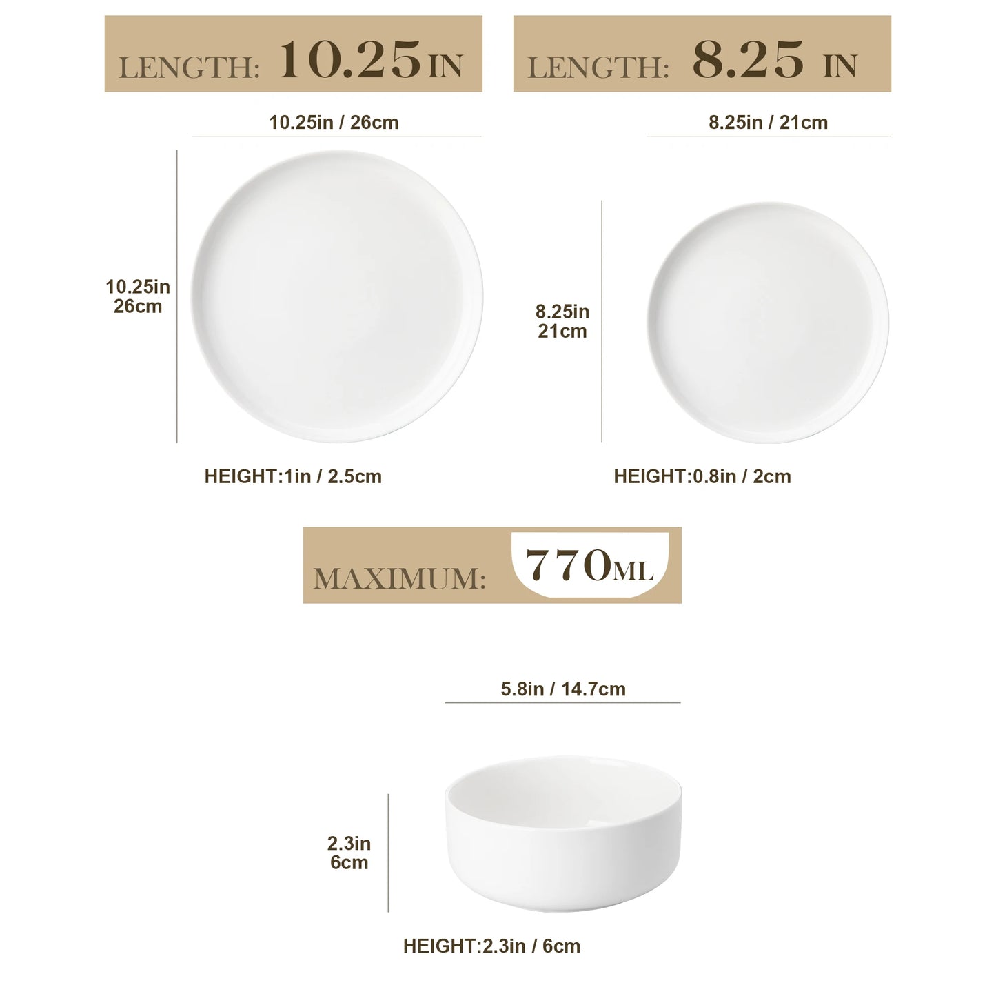 Luna Tableware  for 6