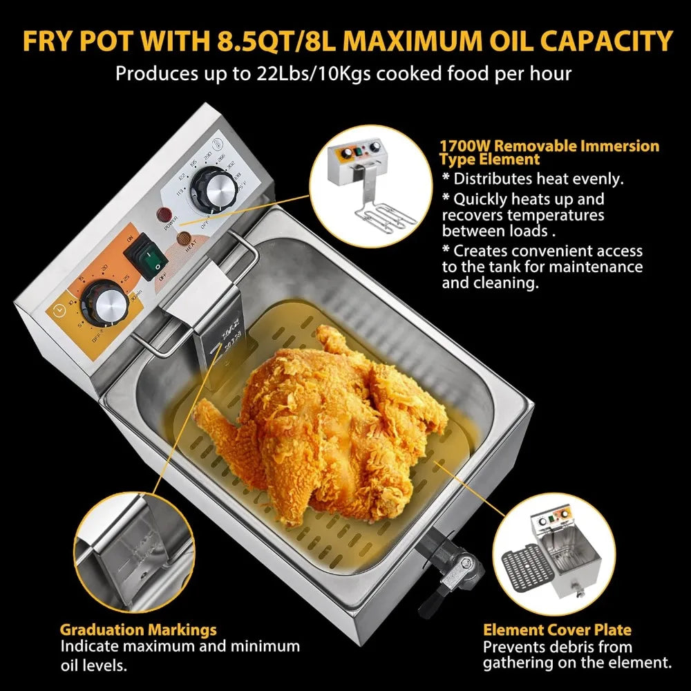 14 Qt. Electric Deep Fryer