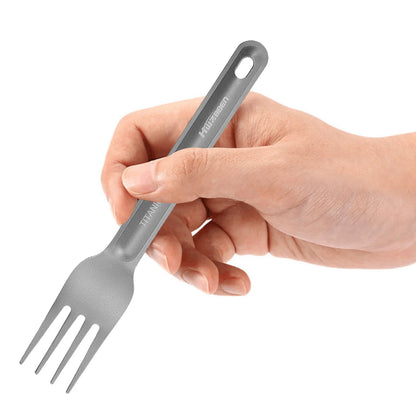 Titanium Camping Cutlery Set