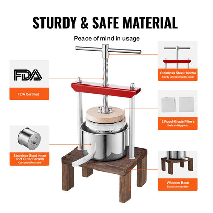 Orange Juicer Extractor - Manual Squeezer