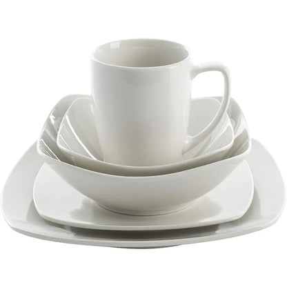 Buffet Porcelain Chip / Scratch Resistant Dinnerware Set